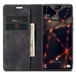 CASEME 013 Series Phone Cover for Samsung Galaxy S20 FE 4G/FE 5G/S20 Lite/S20 FE 2022 Auto-absorbed Leather Stand Wallet Case