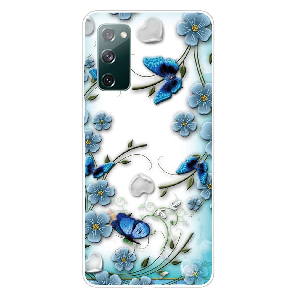 Stylish Pattern Printing TPU Case for Samsung Galaxy S20 FE/S20 Fan Edition/S20 FE 5G/S20 Fan Edition 5G/S20 Lite/S20 FE 2022