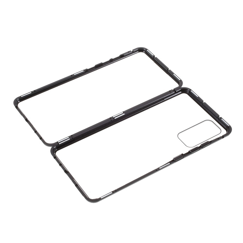 Skal til Samsung Galaxy S20 FE/S20 Fan Edition/S20 FE 5G/S20 Fan Edition 5G/S20 Lite/S20 FE 2022, alt-i-ét aftageligt metalskal + hærdet glas på begge sider (ingen fingeraftrykslås)