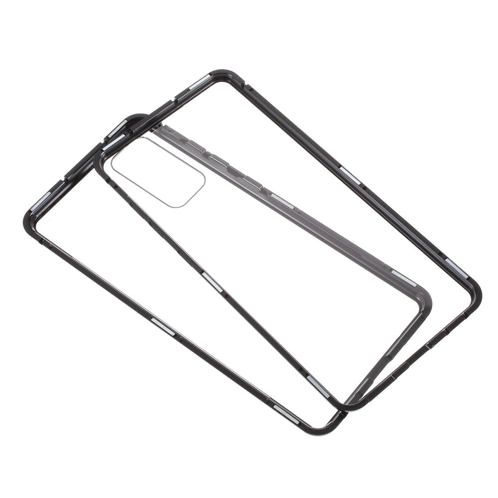 Skal til Samsung Galaxy S20 FE/S20 Fan Edition/S20 FE 5G/S20 Fan Edition 5G/S20 Lite/S20 FE 2022, alt-i-ét aftageligt metalskal + hærdet glas på begge sider (ingen fingeraftrykslås)