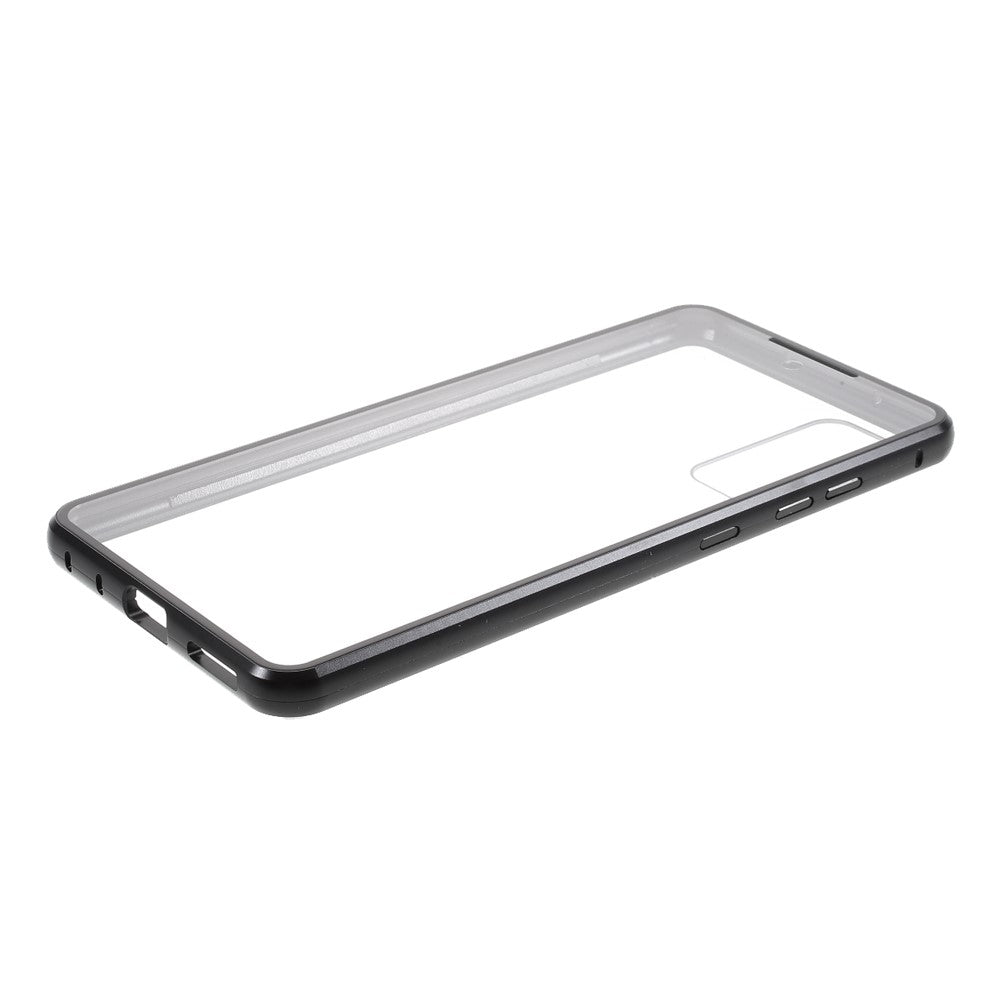 Skal til Samsung Galaxy S20 FE/S20 Fan Edition/S20 FE 5G/S20 Fan Edition 5G/S20 Lite/S20 FE 2022, alt-i-ét aftageligt metalskal + hærdet glas på begge sider (ingen fingeraftrykslås)