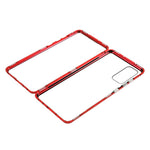 Skal til Samsung Galaxy S20 FE/S20 Fan Edition/S20 FE 5G/S20 Fan Edition 5G/S20 Lite/S20 FE 2022, alt-i-ét aftageligt metalskal + hærdet glas på begge sider (ingen fingeraftrykslås)