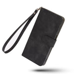 Skin-touch Leather Wallet Flip Case for Samsung Galaxy Z Fold2 5G