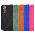 Skin-touch Leather Wallet Flip Case for Samsung Galaxy Z Fold2 5G