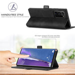 LC.IMEEKE LC Strong Magnetic Series Læderpung Telefon Beskyttende Skal til Samsung Galaxy Note20 Ultra/Note20 Ultra 5G