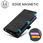 LC.IMEEKE LC Strong Magnetic Series Læderpung Telefon Beskyttende Skal til Samsung Galaxy Note20 Ultra/Note20 Ultra 5G