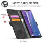 LC.IMEEKE LC Strong Magnetic Series Læderpung Telefon Beskyttende Skal til Samsung Galaxy Note20 Ultra/Note20 Ultra 5G