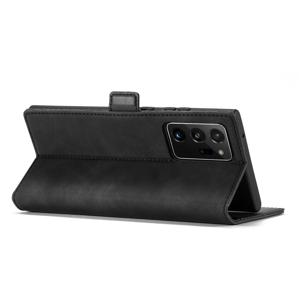 LC.IMEEKE LC Strong Magnetic Series Læderpung Telefon Beskyttende Skal til Samsung Galaxy Note20 Ultra/Note20 Ultra 5G