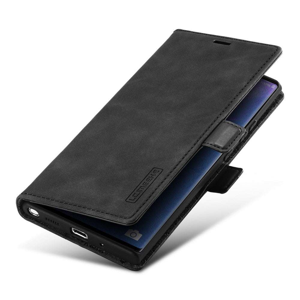 LC.IMEEKE LC Strong Magnetic Series Læderpung Telefon Beskyttende Skal til Samsung Galaxy Note20 Ultra/Note20 Ultra 5G