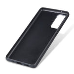 For Samsung Galaxy S20 FE/Fan Edition/S20 FE 5G/Fan Edition 5G/S20 Lite/S20 FE 2022 Litchi Texture Genuine Leather Coated TPU PC Combo Case