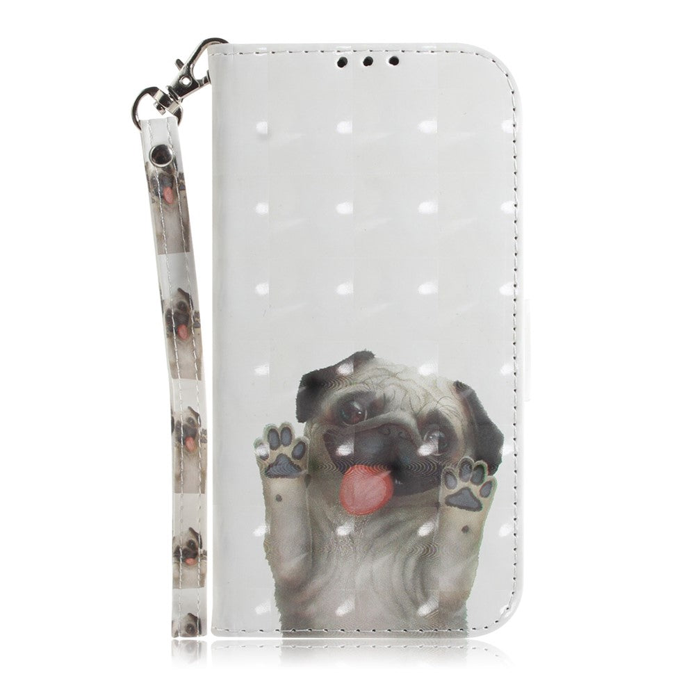 For Samsung Galaxy S20 FE/S20 Fan Edition/S20 FE 5G/S20 Fan Edition 5G/S20 Lite/S20 FE 2022 Light Spot Decor Pattern Printing Wallet Stand Leather Phone Case with Strap