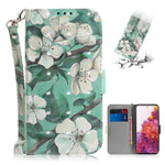 For Samsung Galaxy S20 FE/S20 Fan Edition/S20 FE 5G/S20 Fan Edition 5G/S20 Lite/S20 FE 2022 Light Spot Decor Pattern Printing Wallet Stand Leather Phone Case with Strap