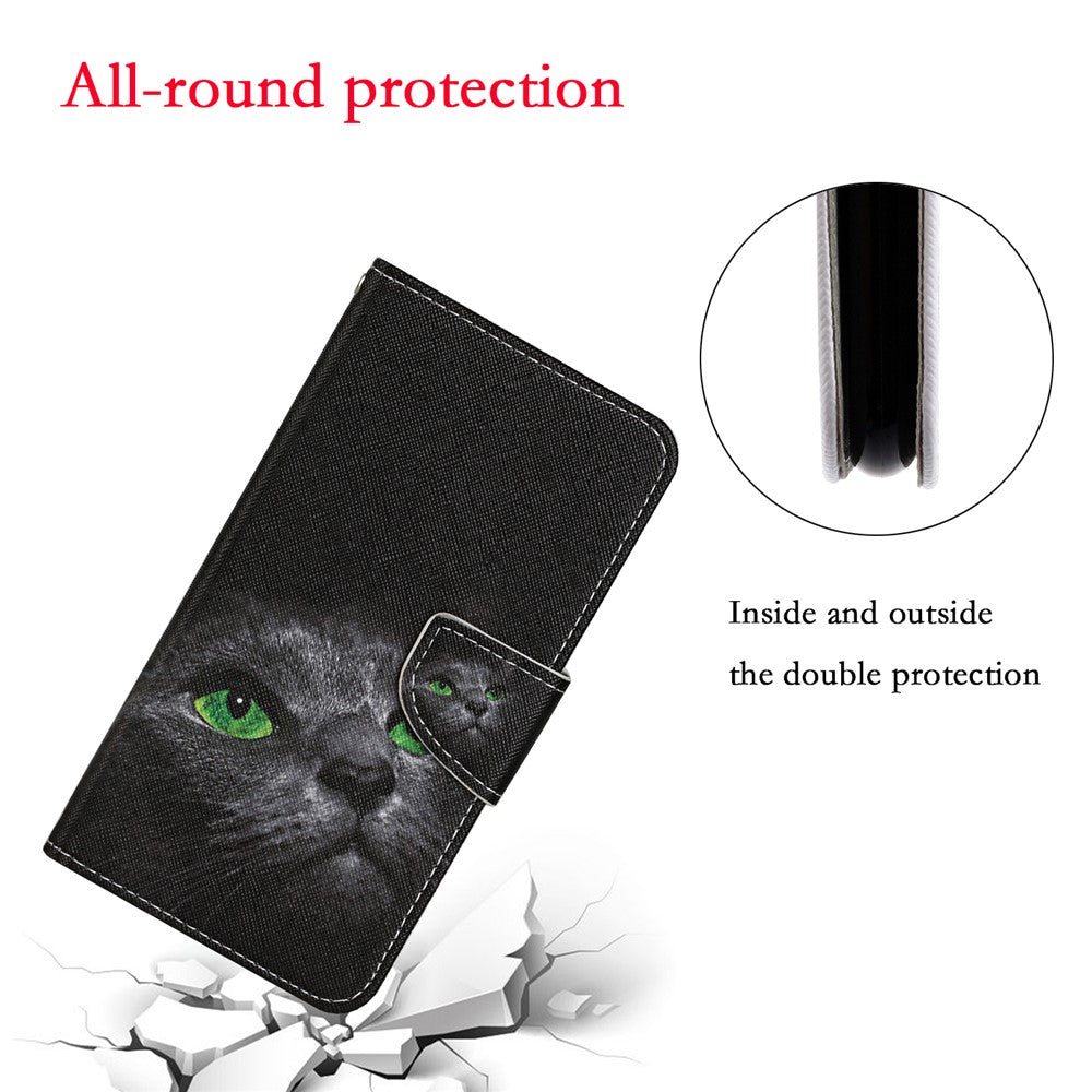 For Samsung Galaxy S20 FE 5G/Fan Edition 5G/S20 FE/Fan Edition/S20 Lite/S20 FE 2022 Pattern Printing Flip Leather Wallet Protective Case