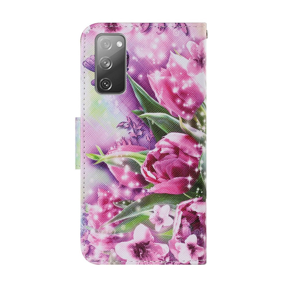 For Samsung Galaxy S20 FE 5G/Fan Edition 5G/S20 FE/Fan Edition/S20 Lite/S20 FE 2022 Pattern Printing PU Leather Case Flip Stand Wallet Protective Cover