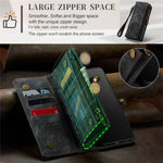 CASEME til Samsung Galaxy S20 FE / S20 Fan Edition / S20 FE 5G / S20 Fan Edition 5G / S20 Lite / S20 FE 2022 008 Series Multifunktionel 2-i-1 Wallet TPU+PU Læder Telefoncover