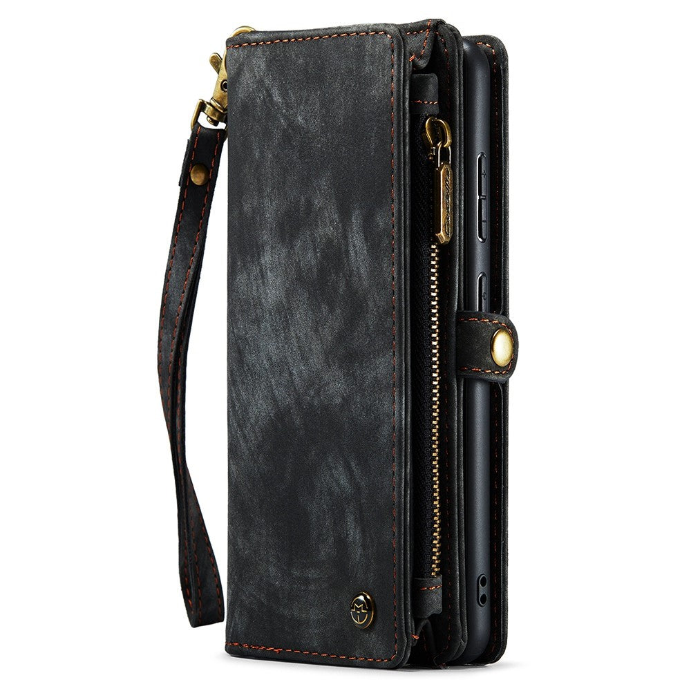 CASEME til Samsung Galaxy S20 FE / S20 Fan Edition / S20 FE 5G / S20 Fan Edition 5G / S20 Lite / S20 FE 2022 008 Series Multifunktionel 2-i-1 Wallet TPU+PU Læder Telefoncover