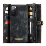 CASEME til Samsung Galaxy S20 FE / S20 Fan Edition / S20 FE 5G / S20 Fan Edition 5G / S20 Lite / S20 FE 2022 008 Series Multifunktionel 2-i-1 Wallet TPU+PU Læder Telefoncover