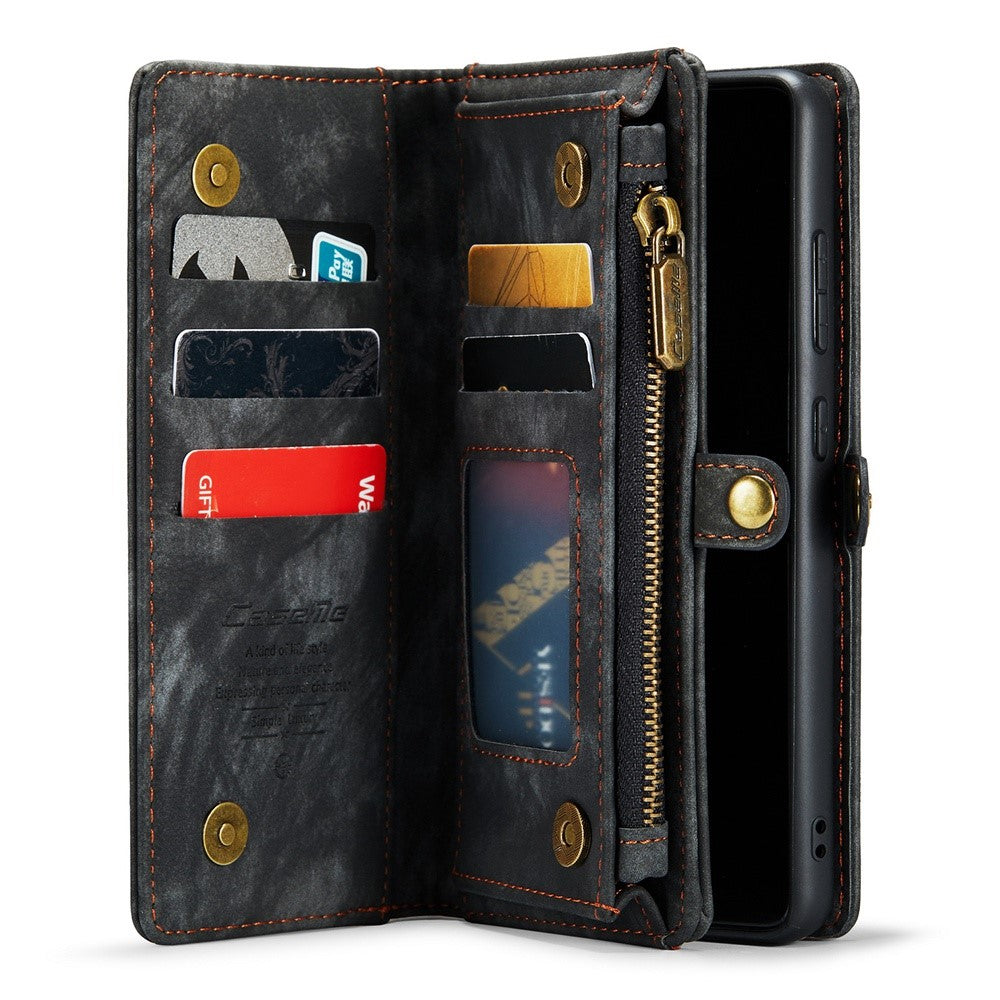 CASEME til Samsung Galaxy S20 FE / S20 Fan Edition / S20 FE 5G / S20 Fan Edition 5G / S20 Lite / S20 FE 2022 008 Series Multifunktionel 2-i-1 Wallet TPU+PU Læder Telefoncover