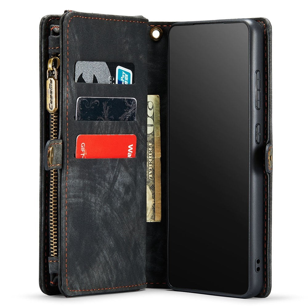 CASEME til Samsung Galaxy S20 FE / S20 Fan Edition / S20 FE 5G / S20 Fan Edition 5G / S20 Lite / S20 FE 2022 008 Series Multifunktionel 2-i-1 Wallet TPU+PU Læder Telefoncover