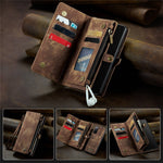 CASEME til Samsung Galaxy S20 FE / S20 Fan Edition / S20 FE 5G / S20 Fan Edition 5G / S20 Lite / S20 FE 2022 008 Series Multifunktionel 2-i-1 Wallet TPU+PU Læder Telefoncover