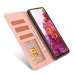 Samsung Galaxy S20 FE/S20 Fan Edition/S20 FE 5G/S20 Fan Edition 5G/S20 Lite/S20 FE 2022 Klassiskt PU-läderskal med plånbok och stativ