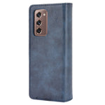 Magnetisk spænde, ternet design, beskyttende telefoncover til Samsung Galaxy Z Fold2 5G