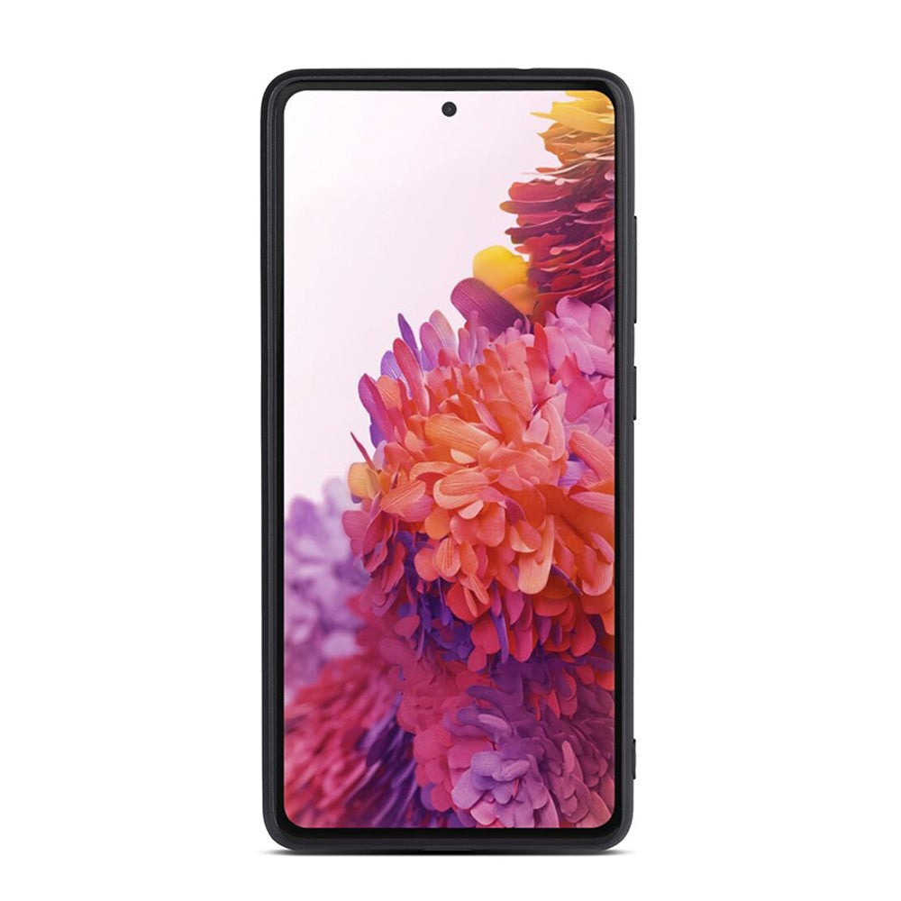 For Samsung Galaxy S20 FE/S20 Fan Edition/S20 FE 5G/S20 Fan Edition 5G/S20 Lite/S20 FE 2022 Genuine Leather Coated TPU + PC Shell