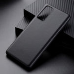 For Samsung Galaxy S20 FE/S20 Fan Edition/S20 FE 5G/S20 Fan Edition 5G/S20 Lite/S20 FE 2022 Genuine Leather Coated TPU + PC Shell