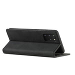LC.IMEEKE Auto-Absorbed Leather Wallet Stand Phone Protective Shell with Wallet Stand for Samsung Galaxy S20 Plus/S20 Plus 5G