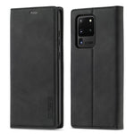 LC.IMEEKE LC Starkt Magnetisk Läderplånbok mobilskyddsskal för Samsung Galaxy S20 Ultra