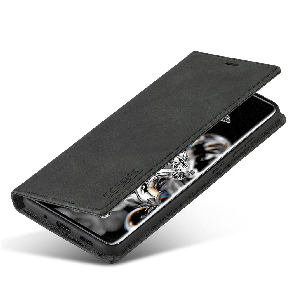 LC.IMEEKE LC Strong Magnetic Series skyddsfodral i läder för Samsung Galaxy S20 Ultra