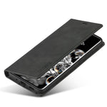 LC.IMEEKE LC Starkt Magnetisk Läderplånbok mobilskyddsskal för Samsung Galaxy S20 Ultra