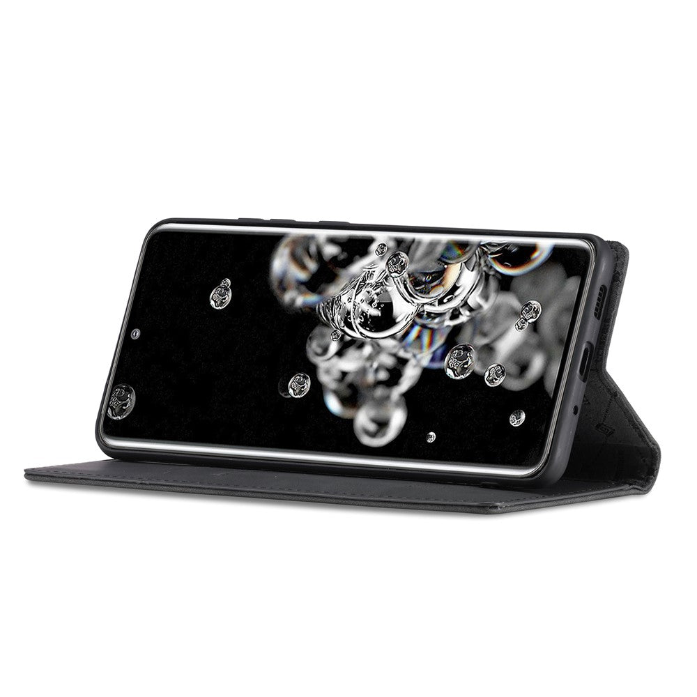 LC.IMEEKE LC Starkt Magnetisk Läderplånbok mobilskyddsskal för Samsung Galaxy S20 Ultra