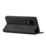 LC.IMEEKE LC Starkt Magnetisk Läderplånbok mobilskyddsskal för Samsung Galaxy S20 Ultra