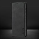 LC.IMEEKE LC Læderpung Auto Absorberende Telefonbeskytter til Samsung Galaxy A51 SM-A515/M40S