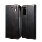 Waxy Crazy Horse Texture Leather Phone Cover Case for Samsung Galaxy S20 FE/S20 FE 5G/S20 Lite/S20 FE 2022