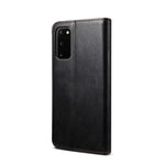 Waxy Crazy Horse Texture Leather Phone Cover Case for Samsung Galaxy S20 FE/S20 FE 5G/S20 Lite/S20 FE 2022