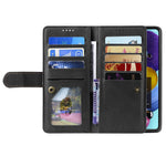Zipper Pocket 9 Card Slots Leather Wallet Case for Samsung Galaxy S20 FE/S20 FE 5G/S20 Lite/S20 FE 2022