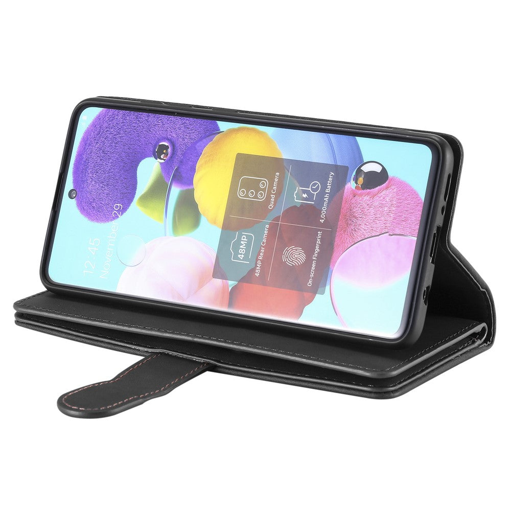 Zipper Pocket 9 Card Slots Leather Wallet Case for Samsung Galaxy S20 FE/S20 FE 5G/S20 Lite/S20 FE 2022