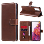 Wallet + Stand Classic Style Flip Leather Phone Case for Samsung Galaxy S20 FE 4G/5G/2022/S20 Lite