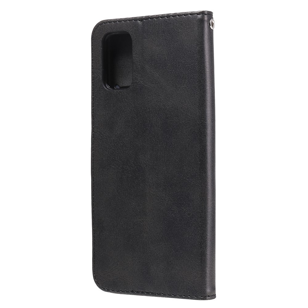 Zipper Pocket Leather Wallet Stand Case for Samsung Galaxy S20 FE 4G/5G/2022/S20 Lite