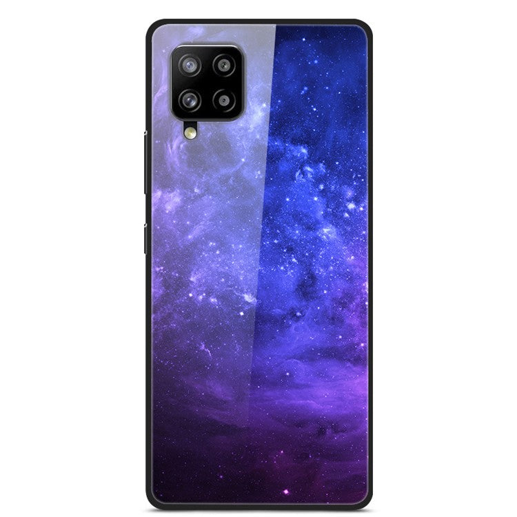 Mønsterudskrivning til Samsung Galaxy A42 5G Glas + PC + TPU Hybridcover
