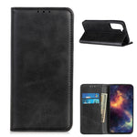 Auto-absorbed Split Leather Cover for Samsung Galaxy S21 5G/S21 4G