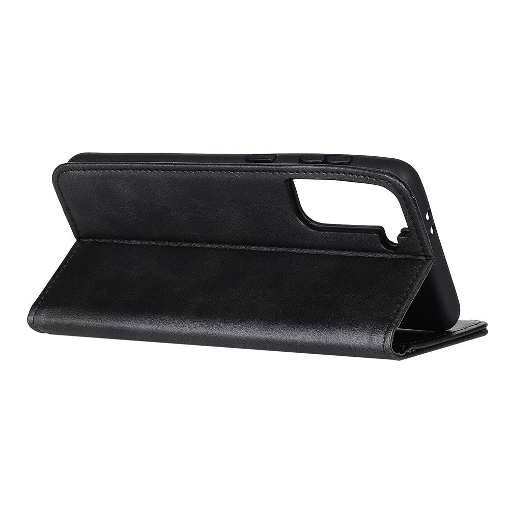 Auto-absorbed Split Leather Cover for Samsung Galaxy S21 5G/S21 4G