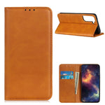 Auto-absorbed Split Leather Cover for Samsung Galaxy S21 5G/S21 4G