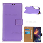 For Samsung Galaxy S21 5G/S21 4G Shockproof Anti-dust Anti-scratch Protective Leather Wallet Phone Case Stand Smartphone Covering Shell Phone Cover