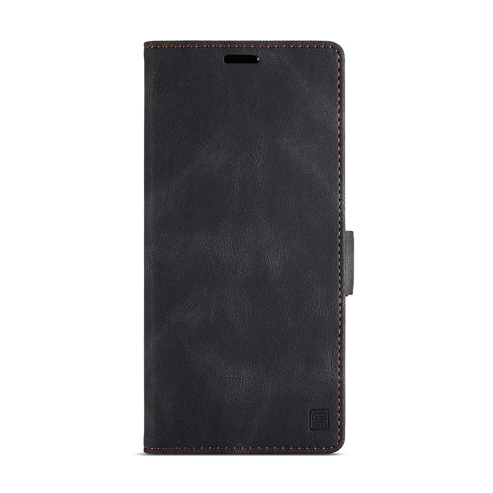 AUTSPACE A01-serien RFID-blockerande retro matt läderplånboksfodral för Samsung Galaxy Note20 Ultra/Note20 Ultra 5G