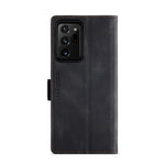 AUTSPACE A01-serien RFID-blockerande retro matt läderplånboksfodral för Samsung Galaxy Note20 Ultra/Note20 Ultra 5G