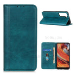 Auto-absorbed Litchi Grain Shell for Samsung Galaxy S21 5G/S21 4G Wallet Split Leather Cover