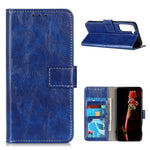 Crazy Horse Texture Leather Retro Style Phone Protective Shell for Samsung Galaxy S21 5G/S21 4G
